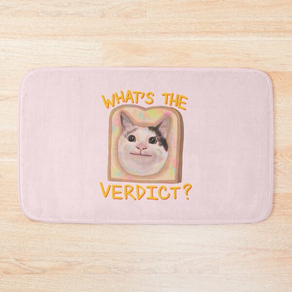 Item preview, What's The Verdict? Polite Cat Bread (Ver. 2) designed and sold by Souley Yours.