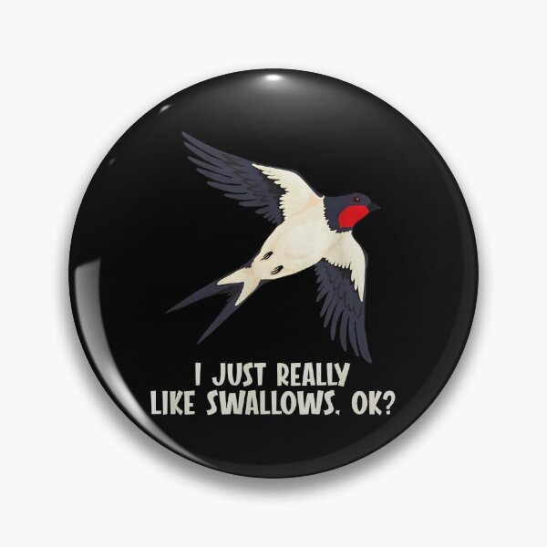 Item preview, I Just Really Like Swallows OK Bird Lover Design designed and sold by arnitzhugu.