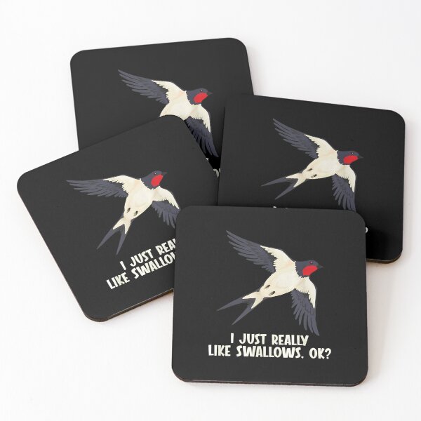 Item preview, I Just Really Like Swallows OK Bird Lover Design designed and sold by arnitzhugu.