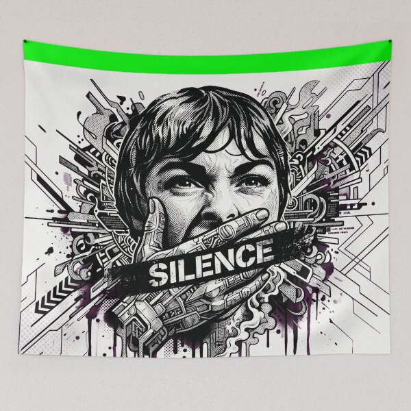 Item preview, Cyberpunk Silence Robotic Hand designed and sold by MarCinu Art.