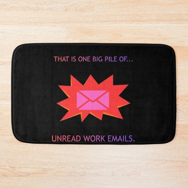 Item preview, One Big Pile Of Unread Emails Funny Jurassic Parody designed and sold by Mircea786.