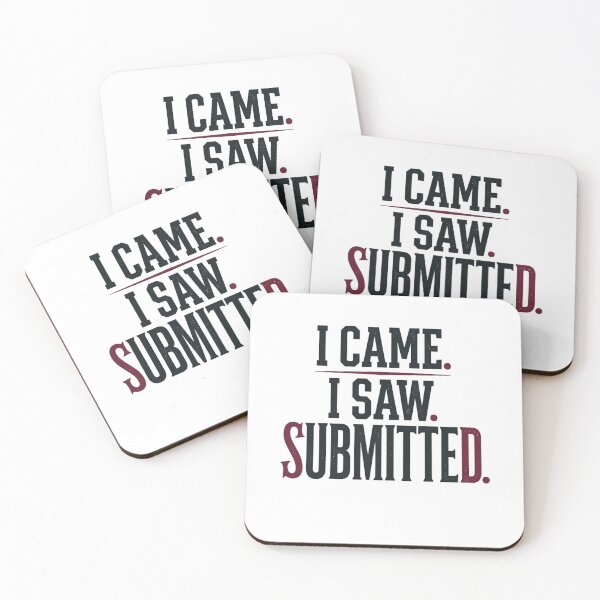 Item preview, I Came I Saw I Submitted Funny Thesis Student Graduate Aesthetic designed and sold by mood-draftsman.