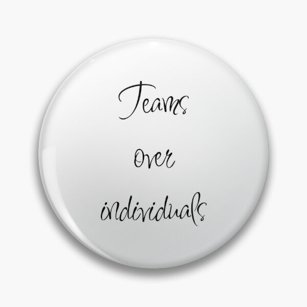 Item preview, Teams over individuals designed and sold by thechelsuk.