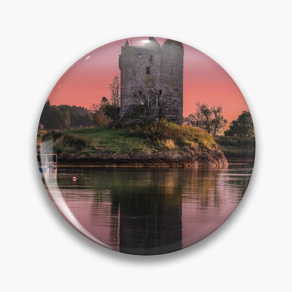 Item preview, Castle Stalker Sunset reflection designed and sold by TMcG72.