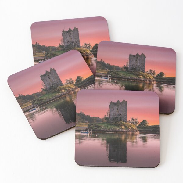 Item preview, Castle Stalker Sunset reflection designed and sold by TMcG72.