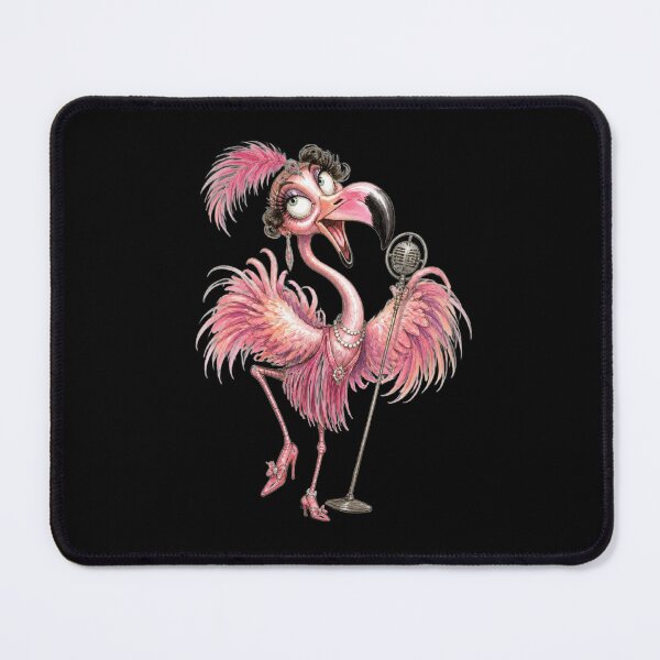 Item preview, Glamorous Flamingo Jazz Singer Vintage Roaring Twenties designed and sold by Wilcox PhotoArt.