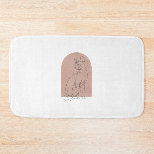 Item preview, Sphynx Cat Boho Line Art Hairless Cat Lover Gift designed and sold by GTFullShop.