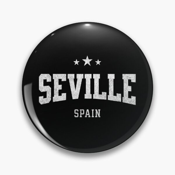 Item preview, Seville Spain Vintage Varsity Distressed Retro College Travel Design designed and sold by NiceTeeClub.