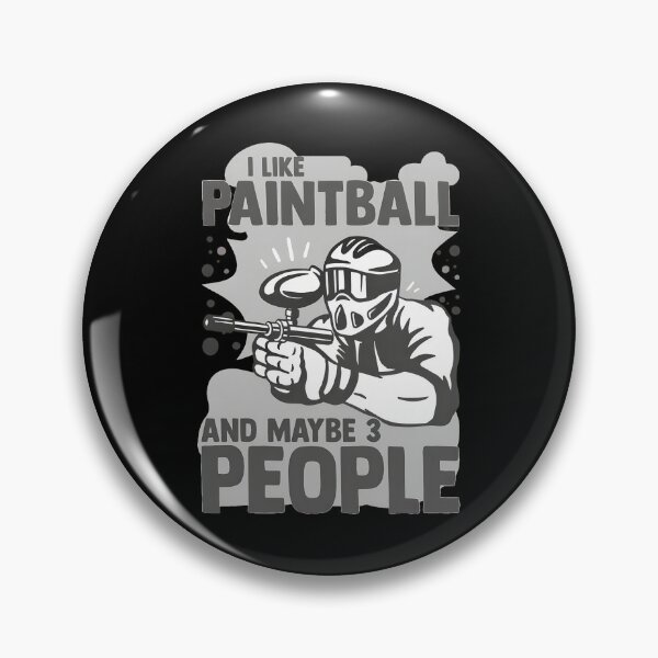 Item preview, I Like Paintball And Maybe 3 People Funny Paintball Player designed and sold by cottewna.