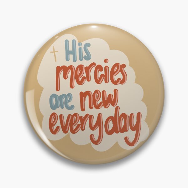 Item preview, His mercies are new everyday  designed and sold by Line & Tide.