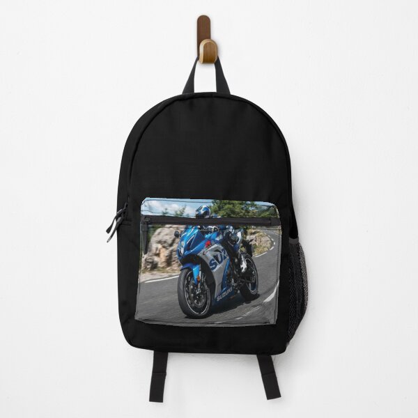 Item preview, Blue Sportbike Mountain Ride designed and sold by JMAVILA ART.