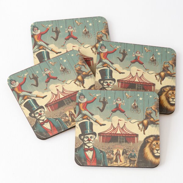 Item preview, Old Circus #4 designed and sold by TheaterOfHexe.