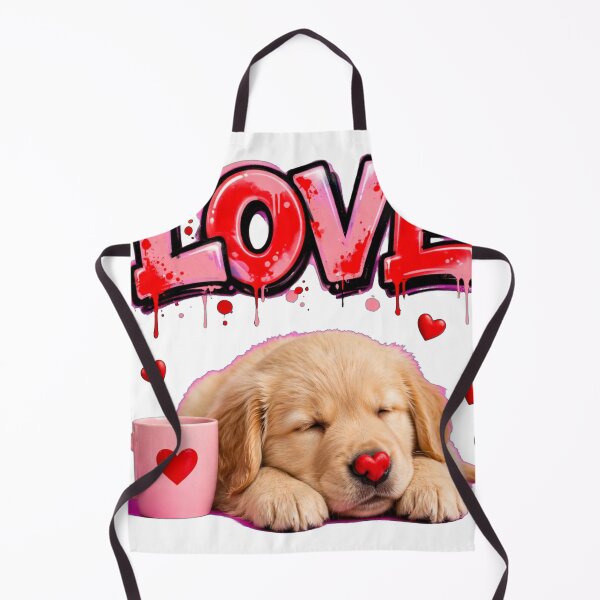Item preview, Valentine Graffiti Puppy LOVE Hearts designed and sold by Surviving Monday Club.
