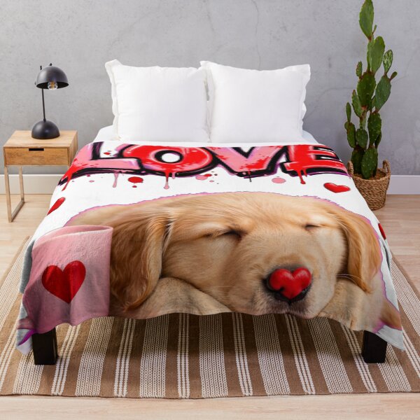 Item preview, Valentine Graffiti Puppy LOVE Hearts designed and sold by Surviving Monday Club.