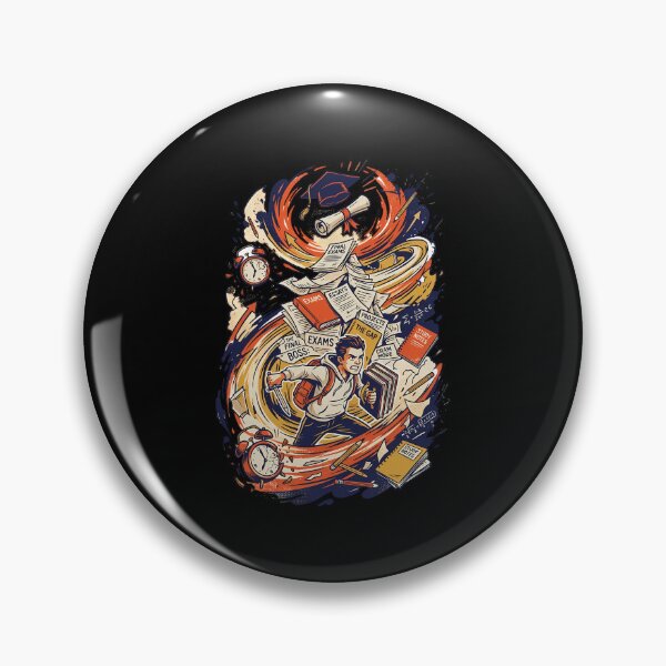 Item preview, Final Boss Exams Student Academic Rush designed and sold by mood-draftsman.