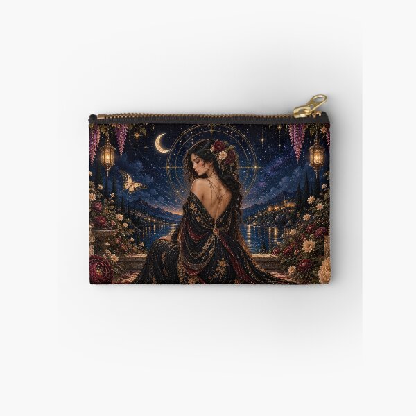 Item preview, Midnight Muse – Celestial Art Nouveau Garden designed and sold by Ray's Photos & Art.