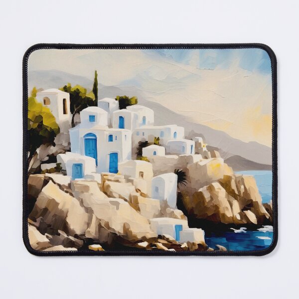 Item preview, Tranquil village designed and sold by Island Art Studios.