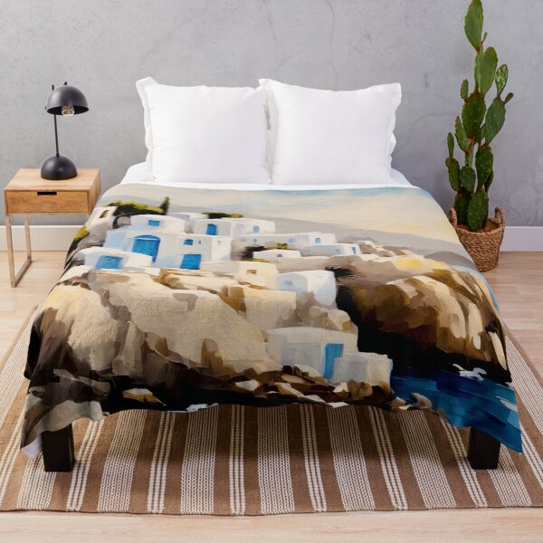 Item preview, Tranquil village designed and sold by Island Art Studios.