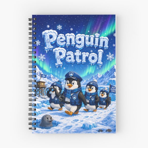 Item preview, Arctic Penguin Patrol designed and sold by nikkolaus.