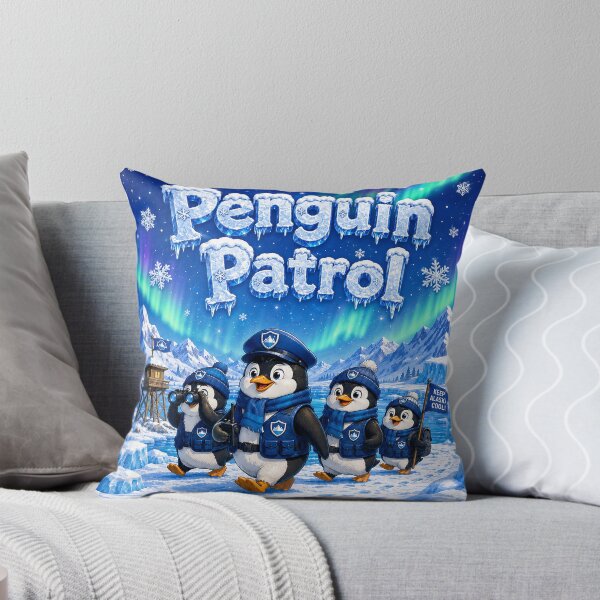 Item preview, Arctic Penguin Patrol designed and sold by nikkolaus.
