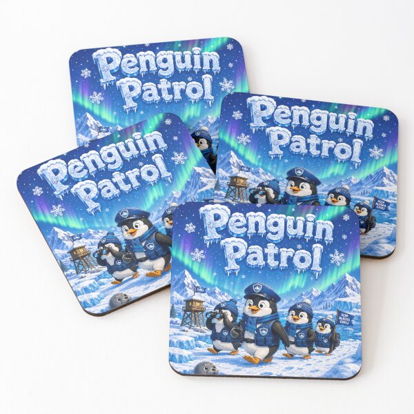 Item preview, Arctic Penguin Patrol designed and sold by nikkolaus.