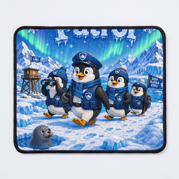 Item preview, Arctic Penguin Patrol designed and sold by nikkolaus.
