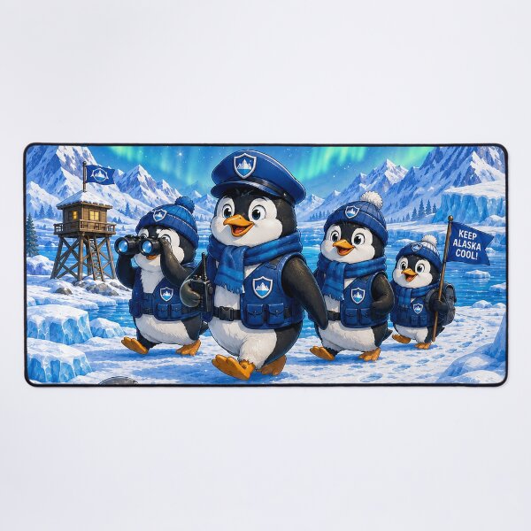 Item preview, Arctic Penguin Patrol designed and sold by nikkolaus.