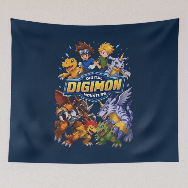 Item preview, Digital Monster Battle Crew  designed and sold by metnhi14.
