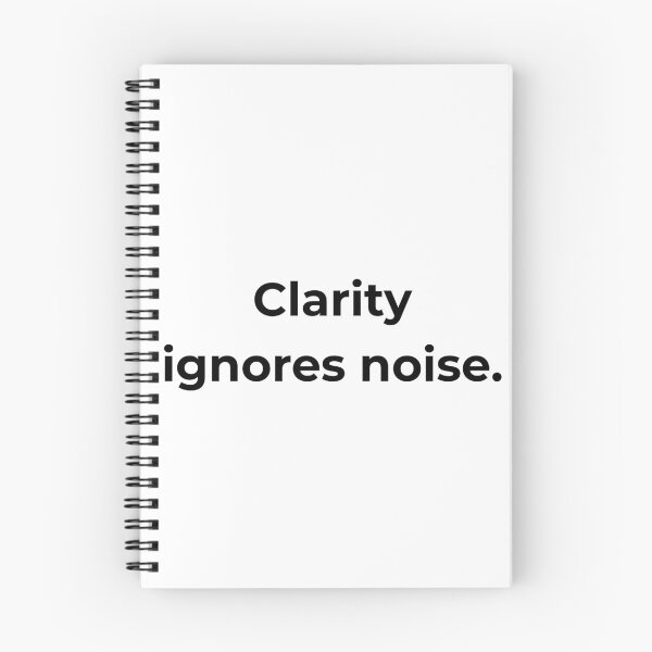 Item preview, Clarity ignores noise. designed and sold by MPSTUDIOPL.