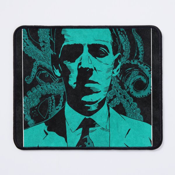 Item preview, H. P. LOVECRAFT  (BIchrome) designed and sold by FamousWeirdosRB.