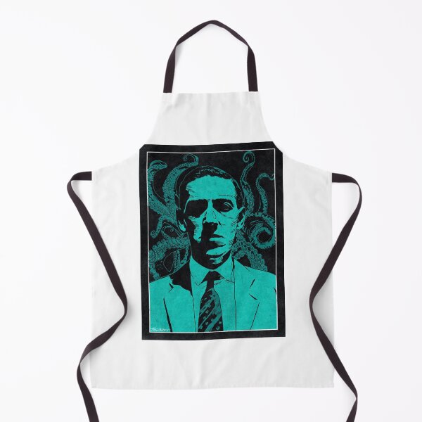 Item preview, H. P. LOVECRAFT  (BIchrome) designed and sold by FamousWeirdosRB.