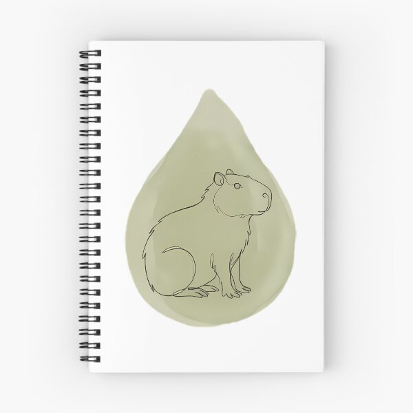 Item preview, Capybara Boho Line Art Cute Capybara Lover Gift designed and sold by GTFullShop.