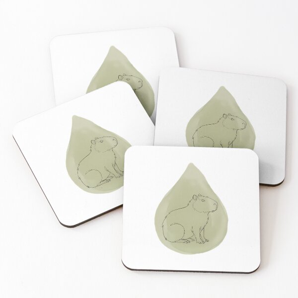 Item preview, Capybara Boho Line Art Cute Capybara Lover Gift designed and sold by GTFullShop.