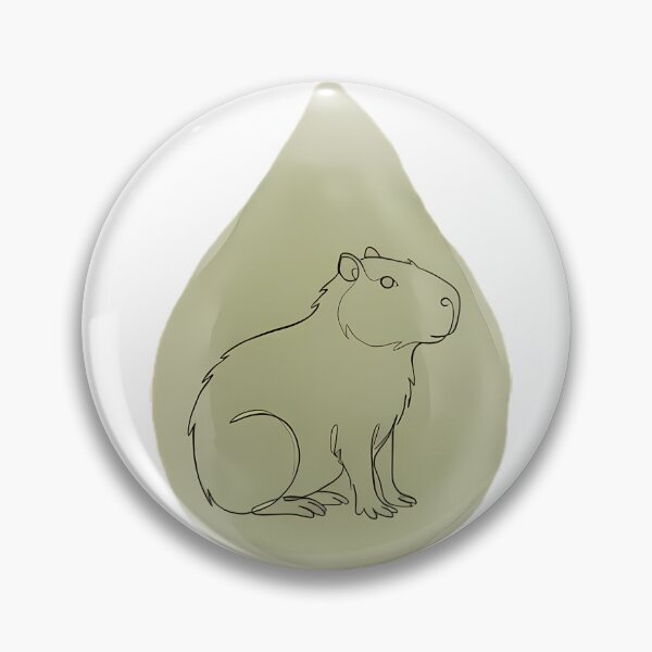 Item preview, Capybara Boho Line Art Cute Capybara Lover Gift designed and sold by GTFullShop.