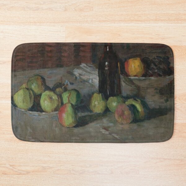 Item preview, Still Life with Apples and Bottle designed and sold by tomorrowsart.