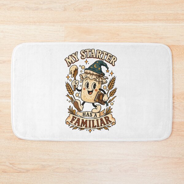 Item preview, My Starter Has a Familiar Sourdough designed and sold by The Midnight Archive.