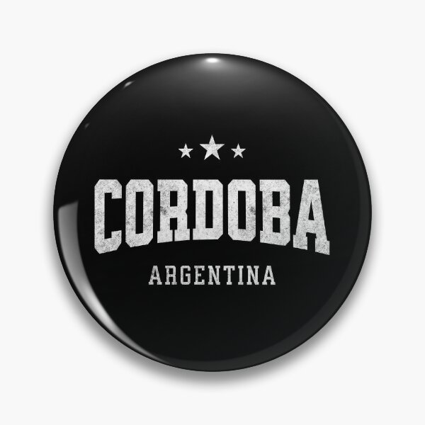 Item preview, Cordoba Argentina Vintage Varsity Distressed Retro College Travel Design designed and sold by NiceTeeClub.