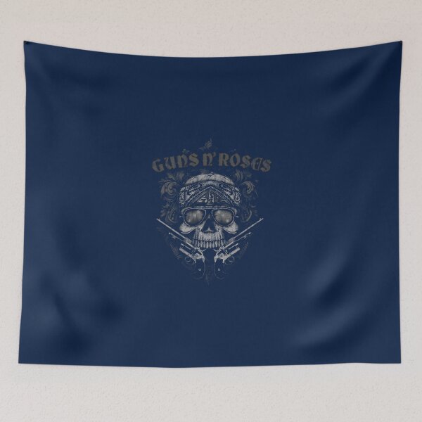 Item preview, Bandana Skull Guns Red Roses designed and sold by madabott.
