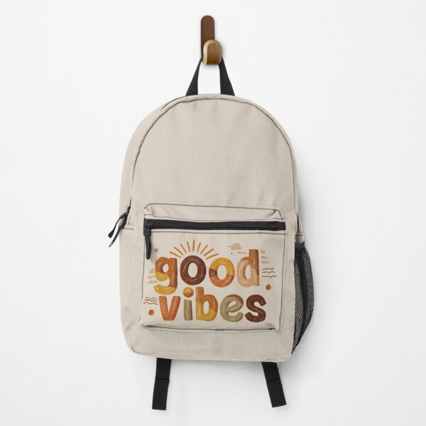 Item preview, Good vibes message with warm colors designed and sold by anytka.