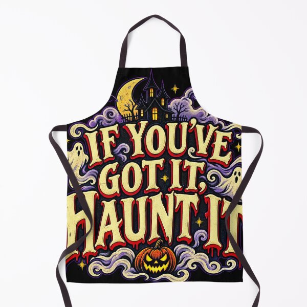 Item preview, If Youve Got It Haunt It Funny Halloween Ghost Typography designed and sold by CurrentPhase.
