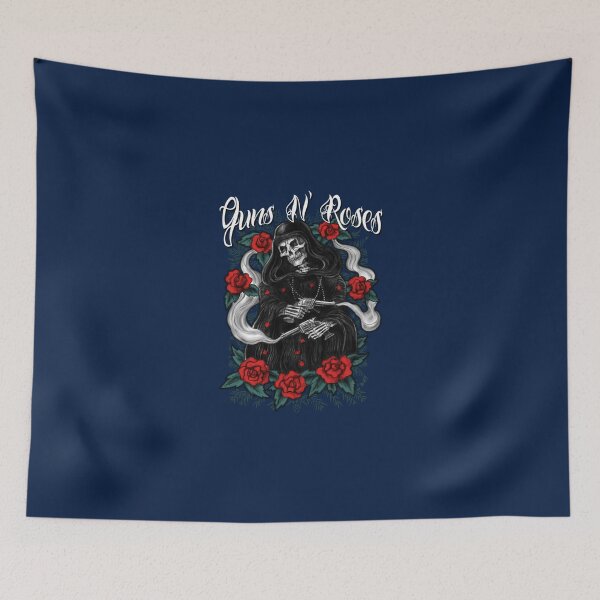 Item preview, Grim Reaper Hooded Skull Roses designed and sold by madabott.