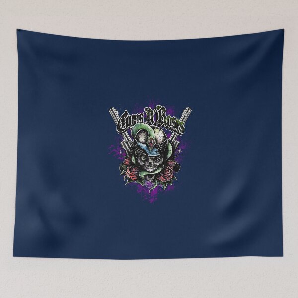 Item preview, Purple Neon Skull Red Roses designed and sold by madabott.