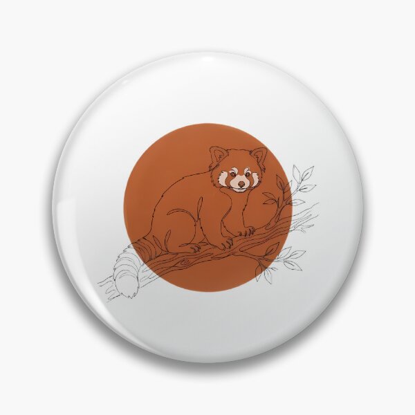 Item preview, Red Panda Boho Line Art Cute Animal Lover Gift designed and sold by GTFullShop.
