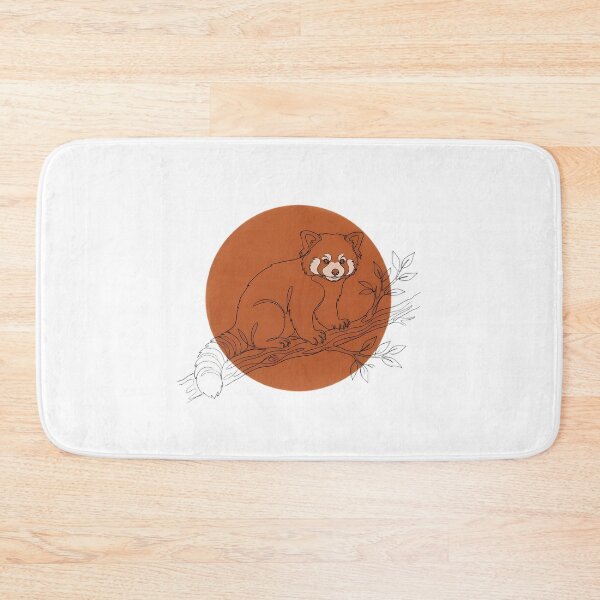 Item preview, Red Panda Boho Line Art Cute Animal Lover Gift designed and sold by GTFullShop.