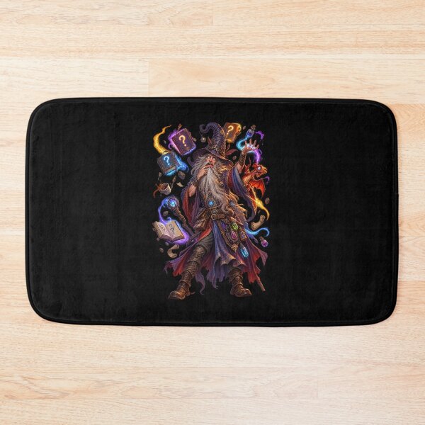 Item preview, Confused Wizard – Fantasy Wizard Art designed and sold by Maclaw200d.
