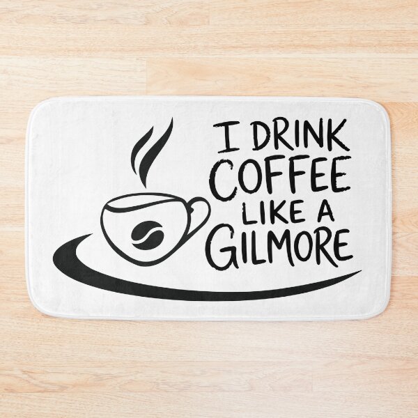 Artikelvorschau, Typografie-Grafik „Coffee Like A Gilmore“ entworfen und verkauft von GulfSignature.