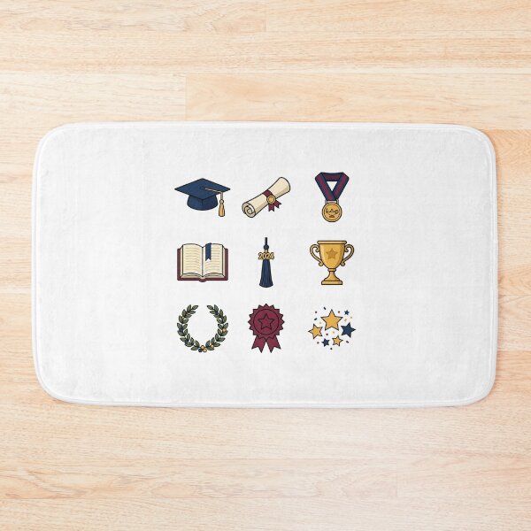 Item preview, Graduation Ceremony Academic Diploma Laurel Trophy Sticker Pack designed and sold by mood-draftsman.
