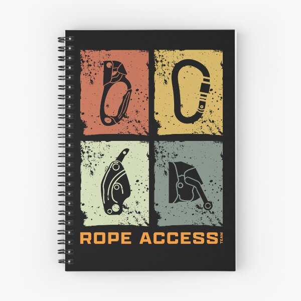 Item preview, Rope Access Equipment Retro Vintage Grid | Industrial Climbing Gear designed and sold by ViktorBe.