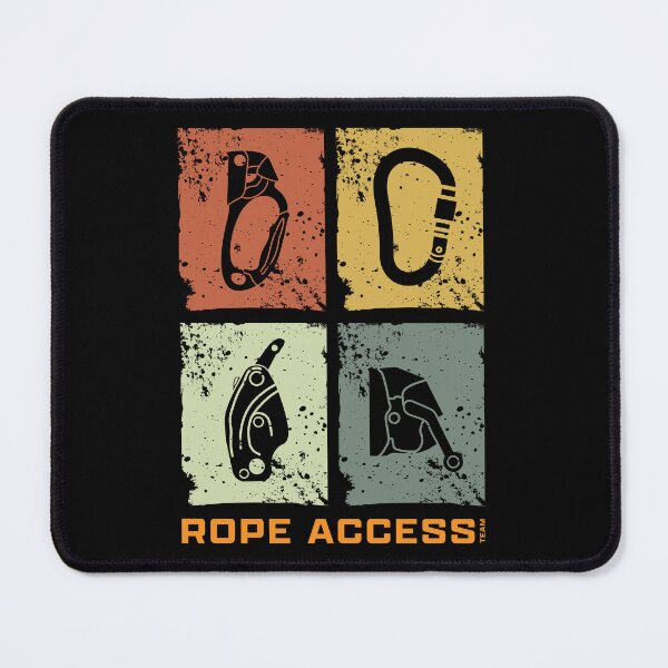 Item preview, Rope Access Equipment Retro Vintage Grid | Industrial Climbing Gear designed and sold by ViktorBe.