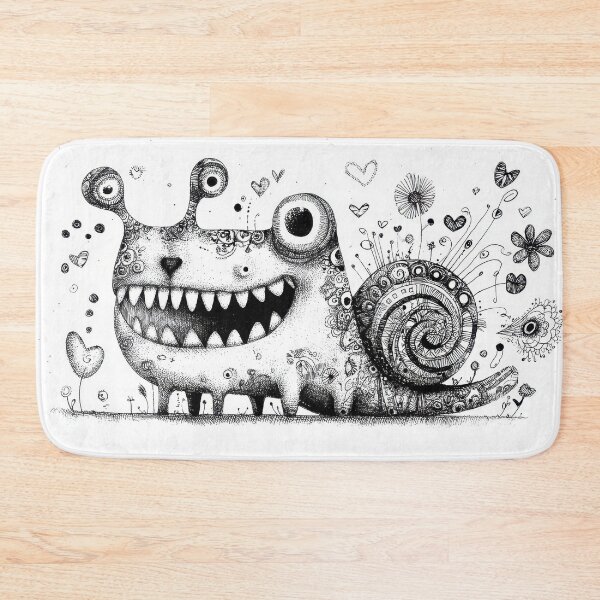 Item preview, Colorful snail with a happy face designed and sold by anytka.